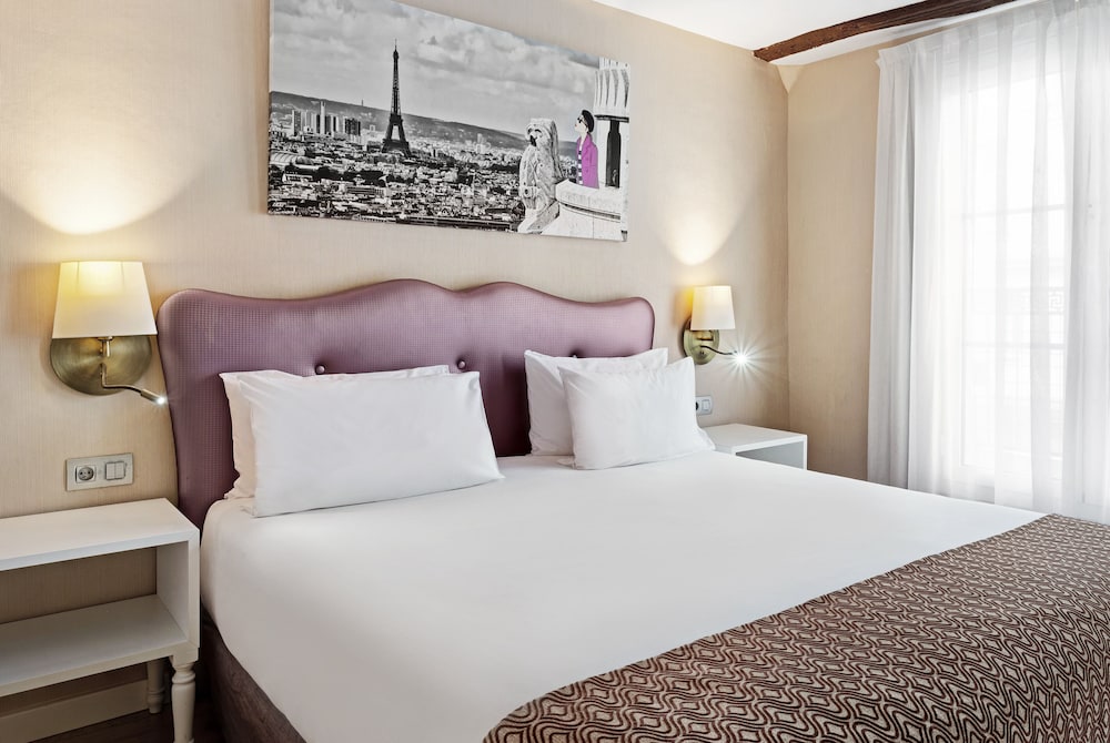 Habitación con 1 cama doble o 2 individuales del hotel Exe Paris Centre