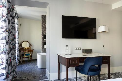 Habitación Deluxe con cama extragrande - Afterworks del hotel Normandy Le Chantier. Foto 2