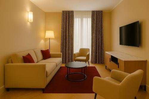 Suite Junior del hotel Grand Tonic hôtel & SPA Paris. Foto 2