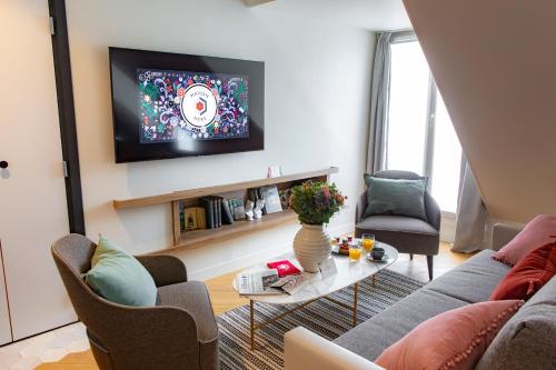 Suite del hotel Maison Mère