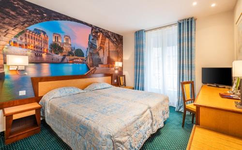 Habitación Executive - 2 camas del hotel Terminus Montparnasse. Foto 3