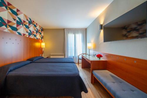 2 Habitaciones Dobles comunicadas del hotel J. Balmes Vic