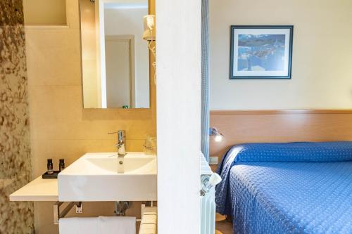 Habitación Individual del hotel J. Balmes Vic