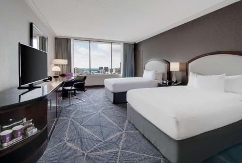 Habitación Doble - 2 camas dobles del hotel Hilton Atlanta