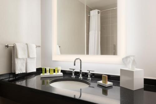 Habitación con cama extragrande - Adaptada para personas con discapacidad auditiva del hotel Hilton Atlanta. Foto 1