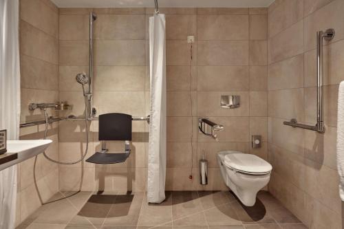 Habitación con cama extragrande - Adaptada para personas de movilidad reducida del hotel Hilton Vienna Park