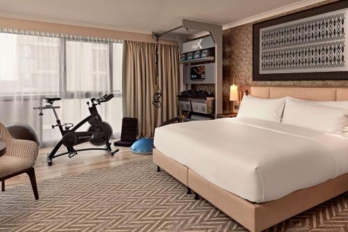 Habitación Fitness - 1 cama extragrande del hotel Hilton Vienna Park