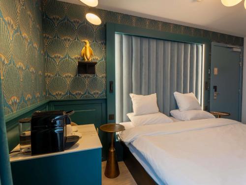 Habitación Superior con 1 cama doble del hotel Ibis Styles Hasselt City Centre. Foto 1