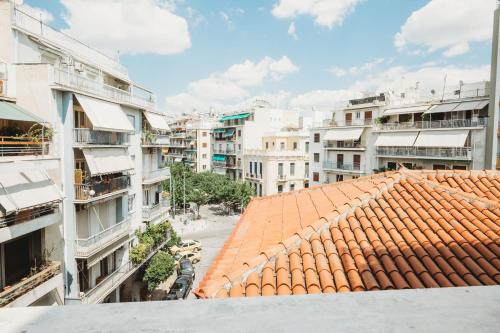 Estudio con vistas y acceso al jardín en la azotea - Ático del hotel Athens Studios. Foto 1