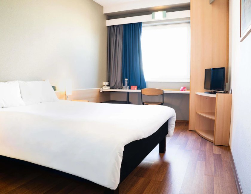 Habitación doble 1 Cama doble del hotel Ibis Lodz Centrum. Foto 1