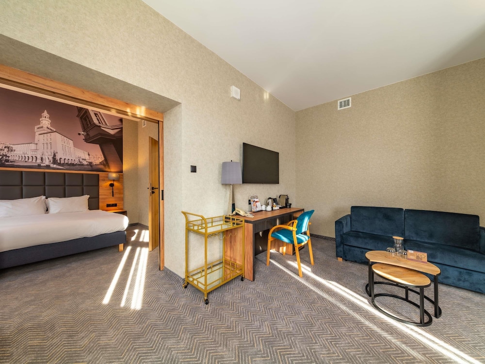 Apartamento estándar con 1 cama doble del hotel Mercure Opole. Foto 8