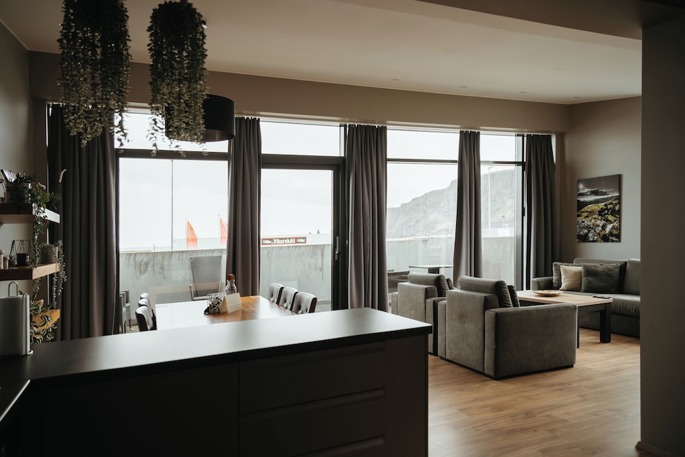 Apartamento Superior con sofá - cama del hotel Vík Apartments