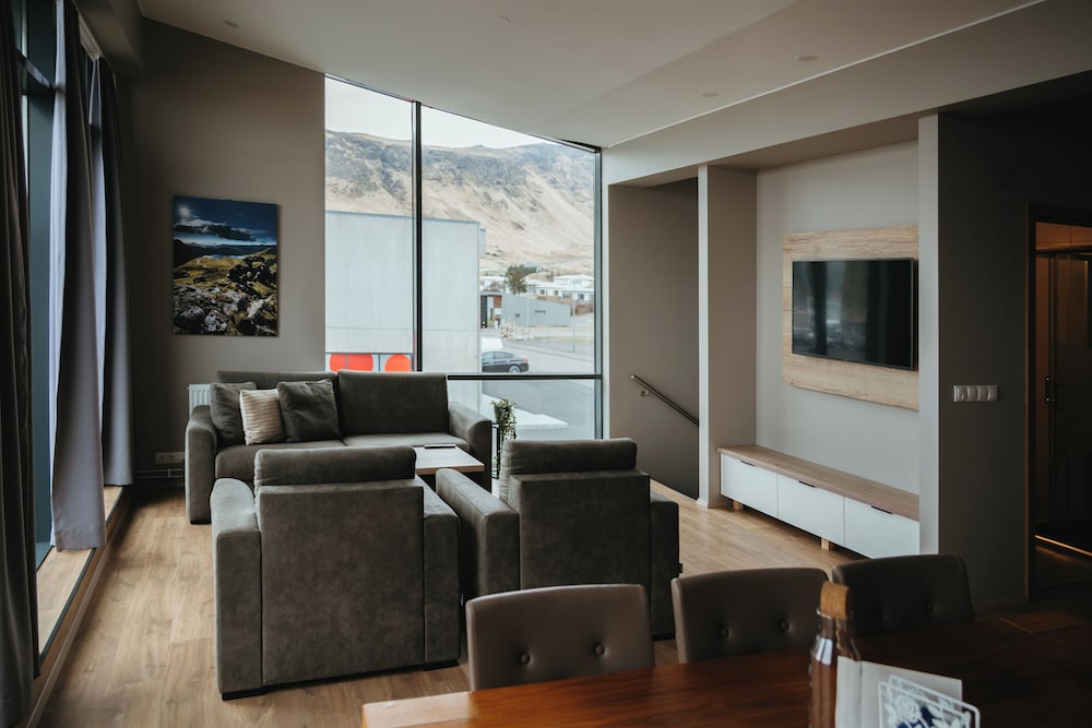 Apartamento Superior con sofá - cama del hotel Vík Apartments. Foto 12