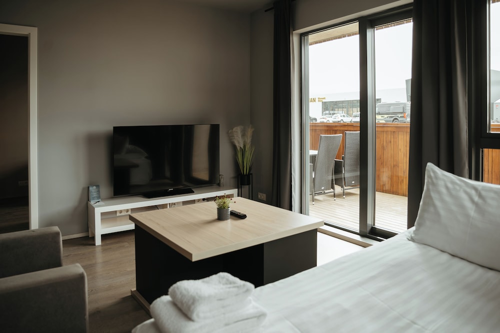 Apartamento con sofá - cama del hotel Vík Apartments