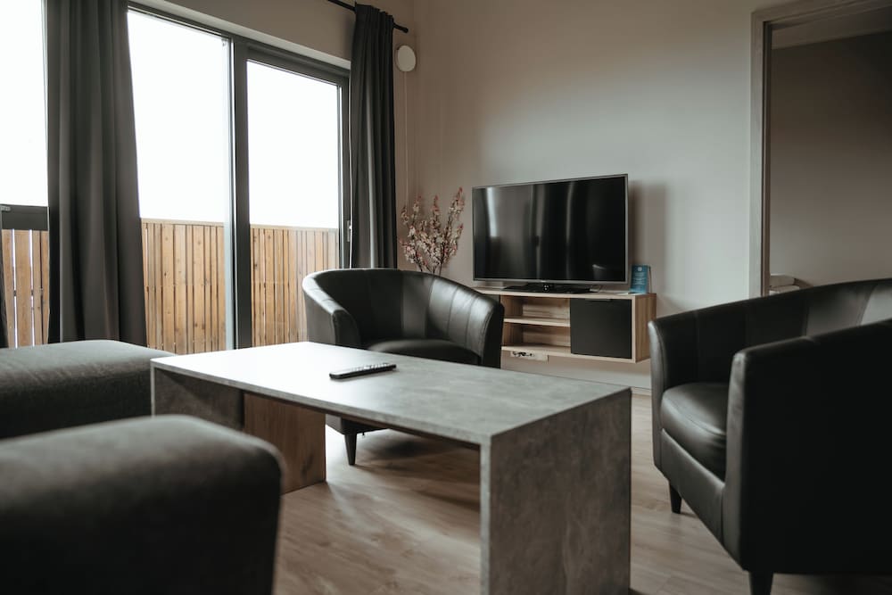 Apartamento con sofá - cama del hotel Vík Apartments. Foto 10