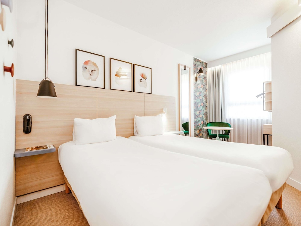 Habitación Standard con 2 camas individuales del hotel Ibis Styles Luxembourg Centre Gare