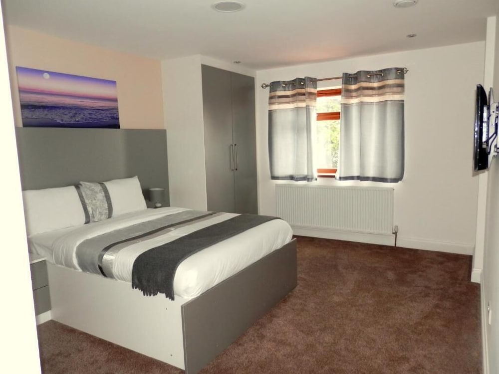 Habitación estándar doble, baño privado del hotel Heathrow Travellers Hub. Foto 4