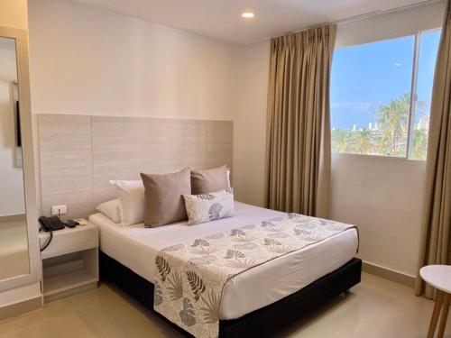 Habitación Doble con vistas al mar del hotel Dorado Plaza Bocagrande. Foto 6