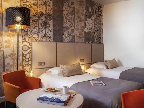 Habitación Doble Estándar - 2 camas del hotel Mercure Bourg En Bresse. Foto 4