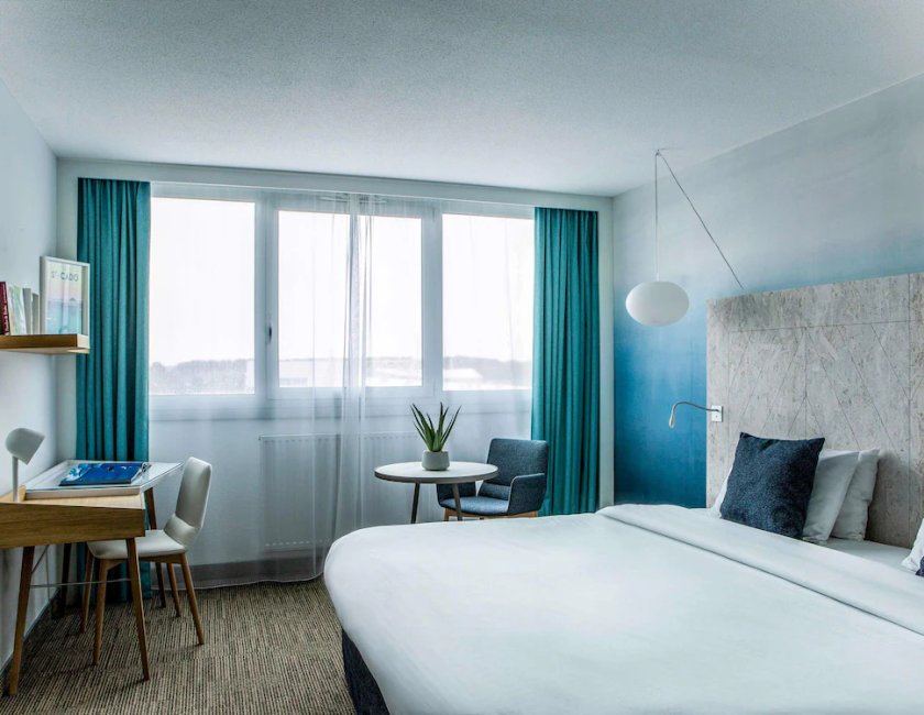 Habitación doble 1 Cama doble del hotel Mercure Vannes Le Port