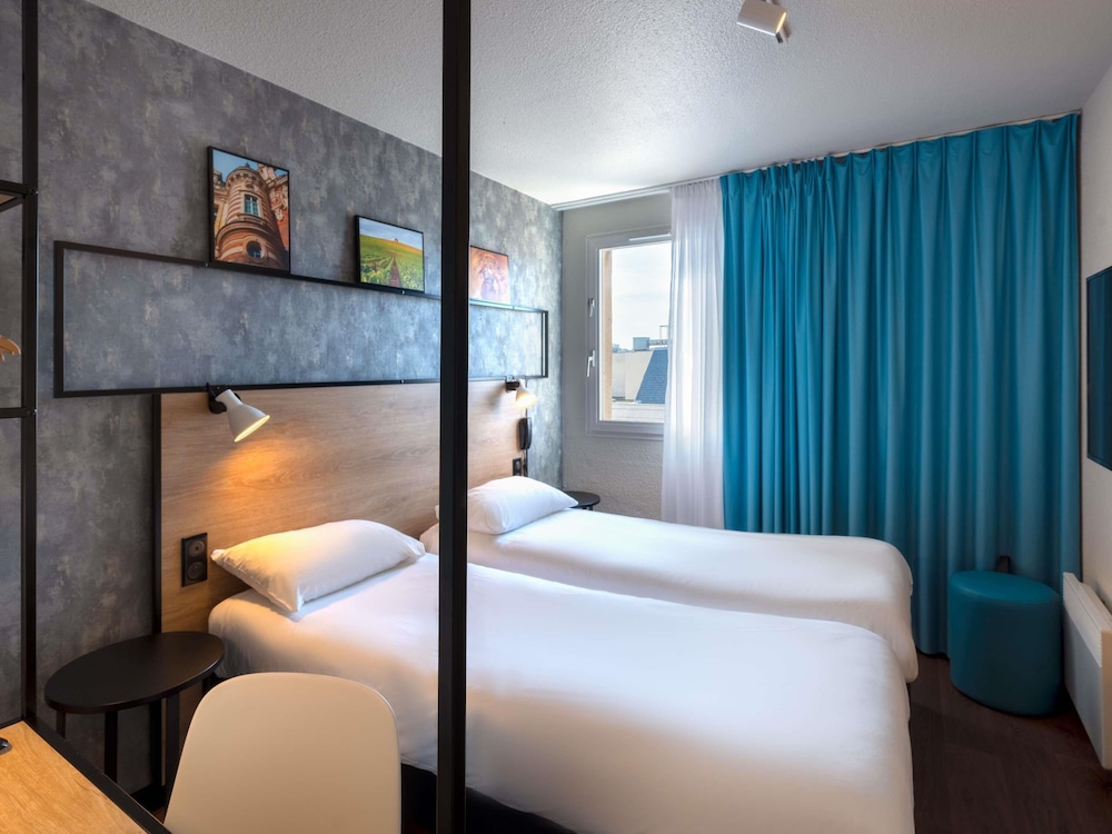 Habitación estándar con dos camas individuales del hotel Ibis Epernay Centre Ville