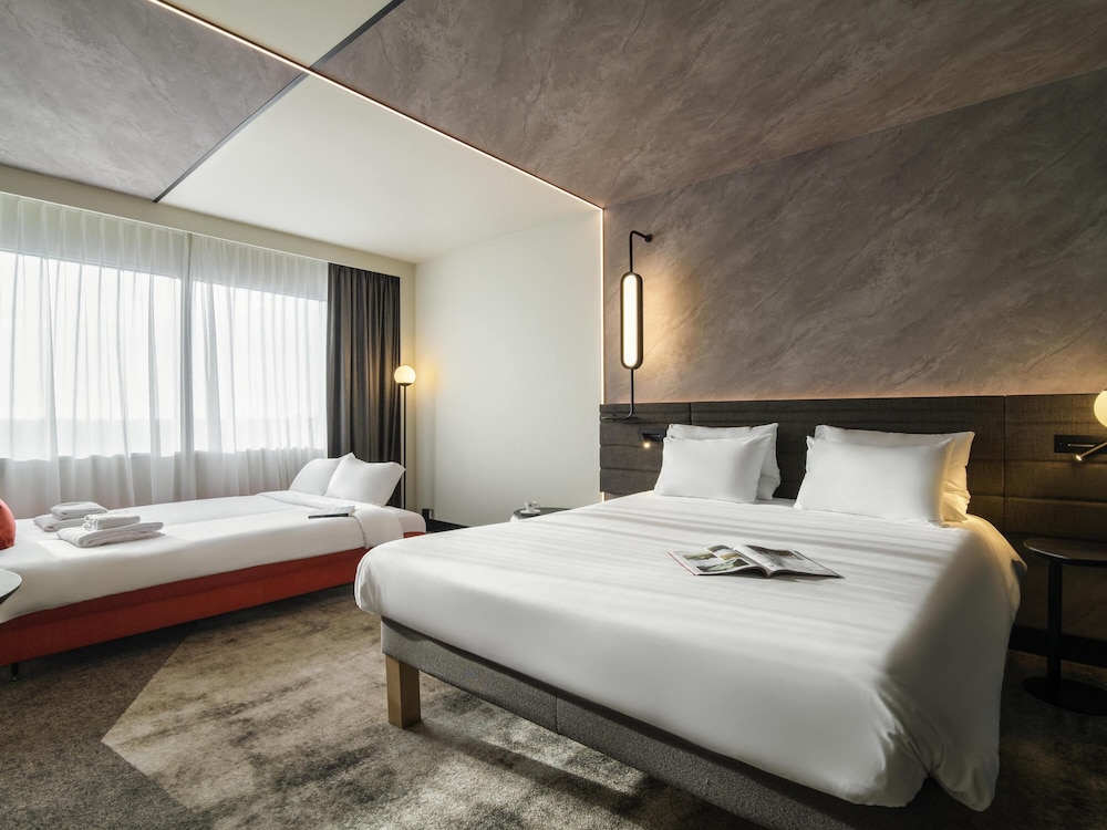 Habitación ejecutiva, 1 cama doble con sofá cama del hotel Novotel Rotterdam Brainpark