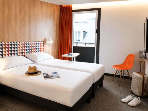 Habitación Doble Estándar - 2 camas del hotel ibis Styles Caen Centre Paul Doumer. Foto 5