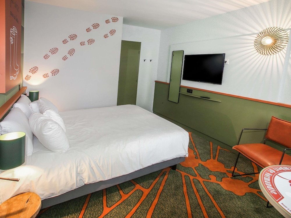 Habitación Estándar con 1 cama doble del hotel Ibis Styles Lisieux Normandie