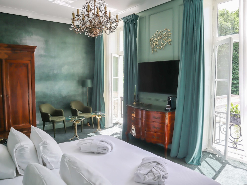 Habitación Deluxe con 1 cama doble del hotel Novotel Domaine De Maffliers - Demeure De Campagne