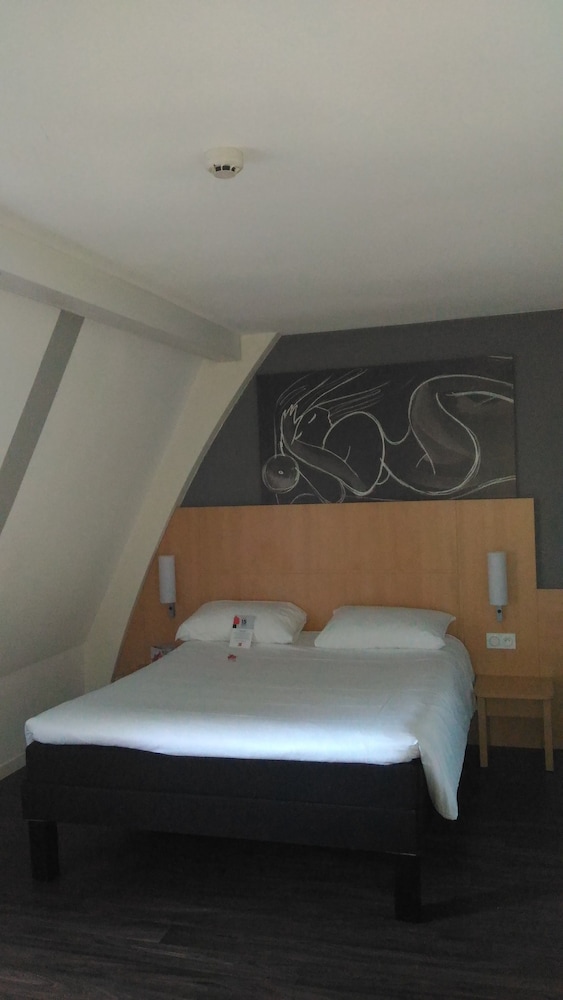 Habitación Standard con una cama doble del hotel Ibis Chalon Sur Saone Nord. Foto 3
