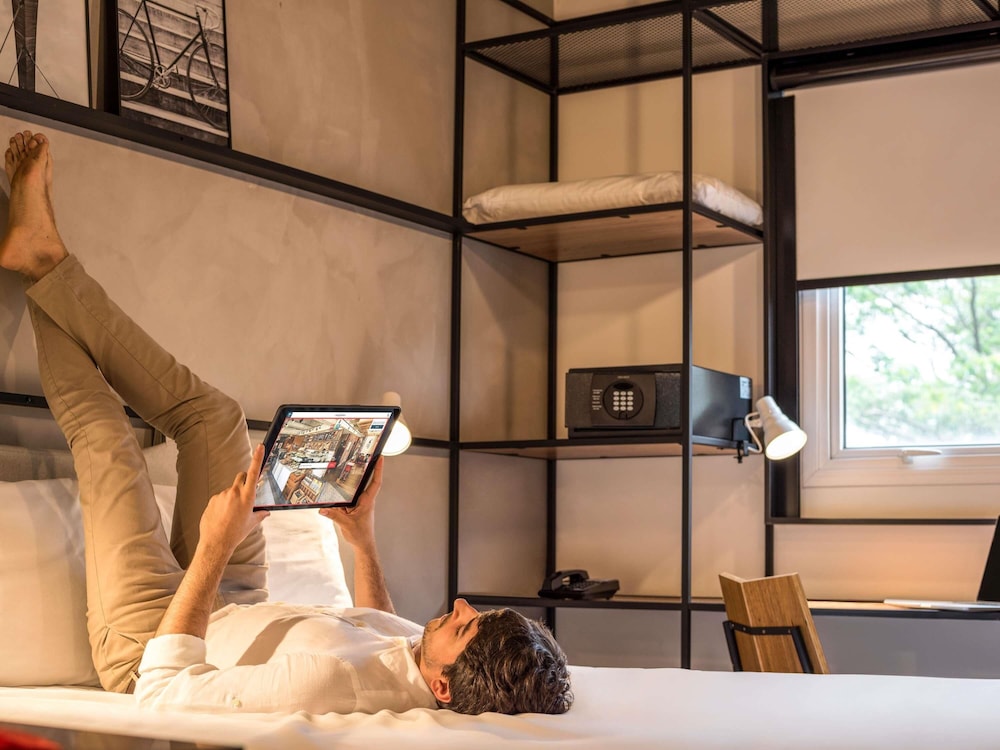 Habitación estándar con dos camas individuales del hotel Ibis Chartres Ouest Luce