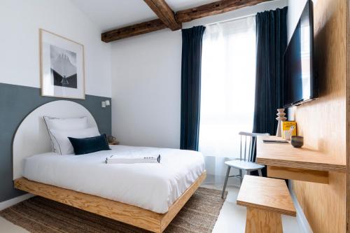 Habitación Individual con ducha del hotel Baba