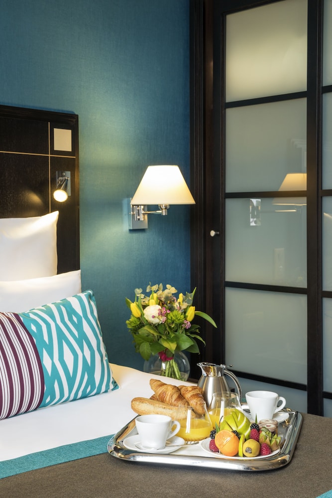 Habitación Privilege con vistas al mar con 1 cama doble o dos camas individuales del hotel Mercure La Baule Majestic. Foto 8