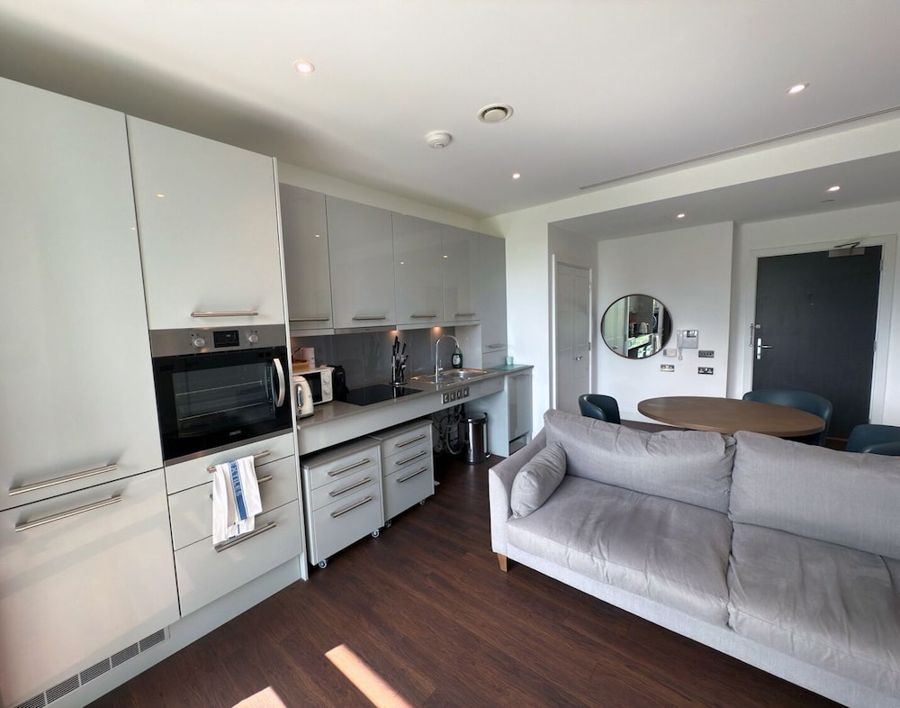 Apartamento, ducha adaptada del hotel Charles Hope Apartment Canary Wharf