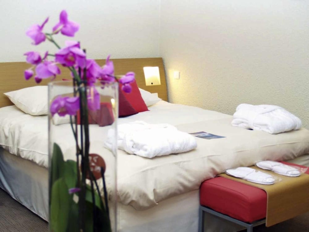 Habitación Ejecutiva con 1 cama doble y 1 sofá - cama doble del hotel Novotel Roissy Saint-Witz. Foto 3