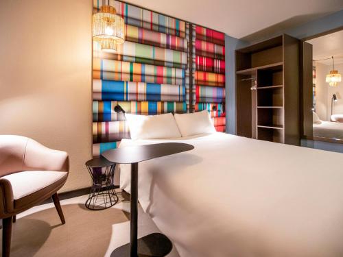 Habitación Estándar con 1 cama doble del hotel Ibis Styles Perpignan Centre Gare. Foto 7