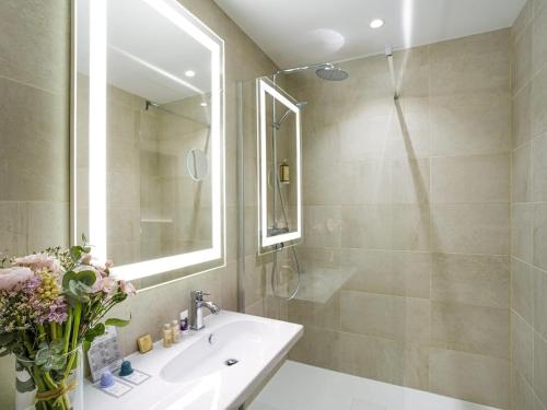 Habitación Individual del hotel Mercure Rennes Place Bretagne. Foto 4