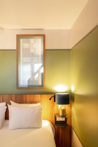 Habitación Estándar con 1 cama doble del hotel Ibis St Etienne Gare Chateaucreux. Foto 10