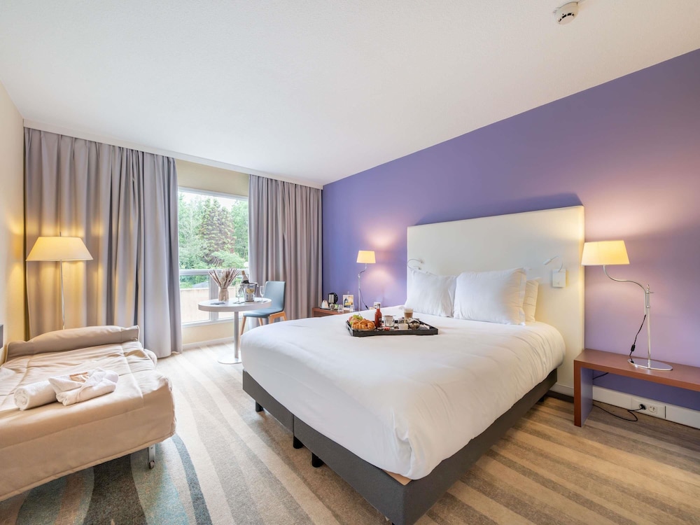 Habitación Estándar con cama doble del hotel Mercure Antibes Sophia Antipolis. Foto 1