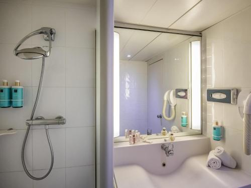 Habitación Clásica con 1 cama doble y 1 sofá - cama doble del hotel Novotel Antibes Sophia Antipolis. Foto 4
