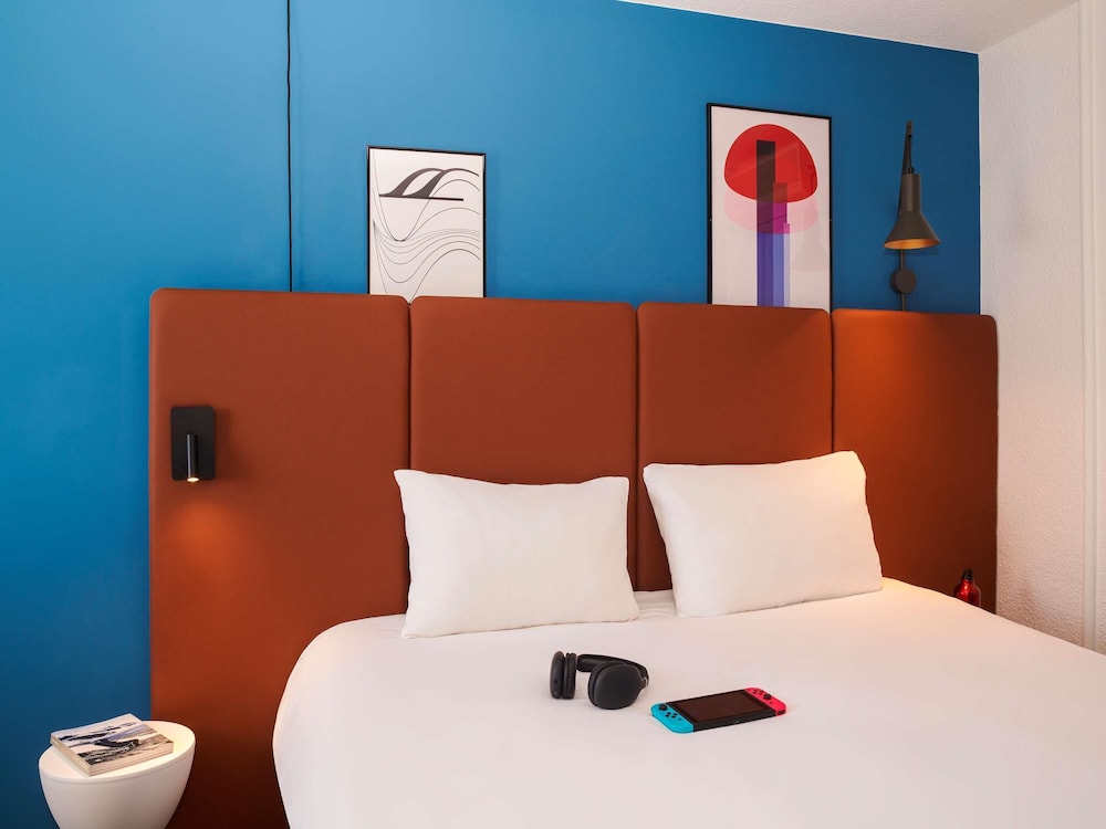 Habitación estándar, 2 camas individuales del hotel Ibis Saint Nazaire Trignac. Foto 1