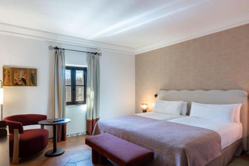 Habitación doble Con Vistas Sofá Cama incluido 2 Camas individuales Normal del hotel Parador De Siguenza