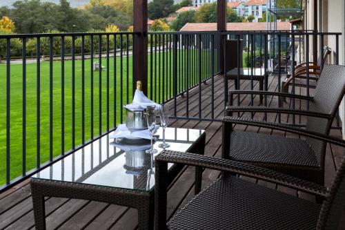 Habitación Doble Deluxe con terraza del hotel Oca Vila de Allariz. Foto 4