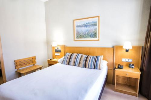 Habitación Doble Económica - 1 o 2 camas del hotel Alda Castelao. Foto 7