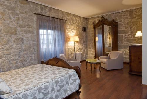 Suite del hotel Pazo o Rial