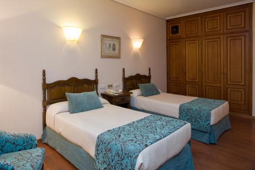 Habitación Individual del hotel Pazo o Rial. Foto 9