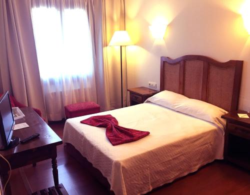 Habitación Individual del hotel Pazo o Rial. Foto 12