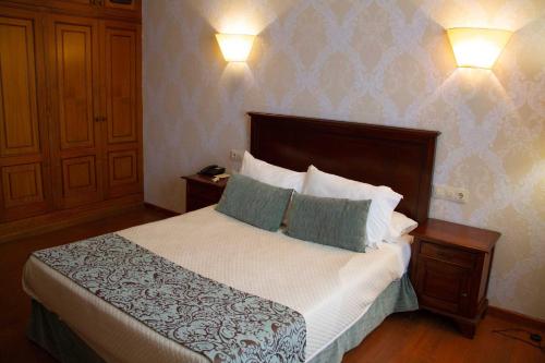 Habitación Doble Económica del hotel Pazo o Rial. Foto 2