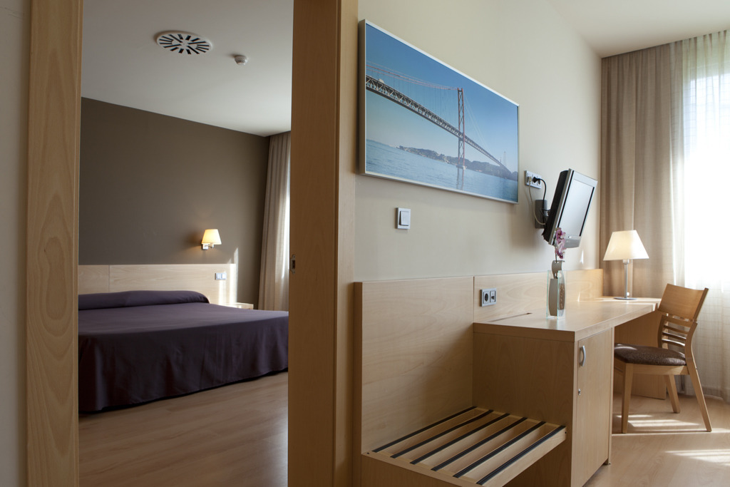 Habitación familiar del hotel Daniya Alicante