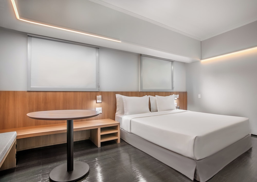 Habitación Accesible Queen Vista a la ciudad del hotel INNSiDE São Paulo Iguatemi. Foto 4
